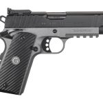 Girsan MC1911C Black / Silver 10mm 4.4" Barrel 9-Rounds Fiber Optic Front Sight
