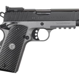 Girsan MC1911C Black / Silver 10mm 4.4" Barrel 9-Rounds Fiber Optic Front Sight
