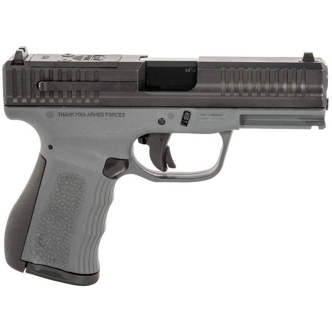 FMK Firearms Mach 9 Grey 9mm 4" Barrel 10-Rounds FMK Firearms Mach 9 Grey 9mm 4" Barrel 10-Rounds - HANDGUNS - Miami Shooters Supply