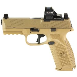 FN 509 MRD Flat Dark Earth 9mm 4" Barrel 17-Rounds w/ Holosun 407C - HANDGUNS - Miami Shooters Supply