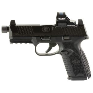 FN 509M Tactical 9mm 4.5" Barrel 15/24-Rounds w/ Holosun 407C Red Dot