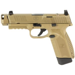 FN 545 MRD Comp Flat Dark Earth .45 ACP 4.4" Barrel 15-Rounds - HANDGUNS - Miami Shooters Supply