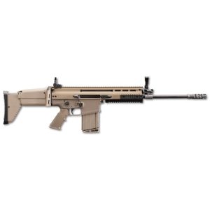 FN SCAR 17S NRCH Flat Dark Earth 7.62 X 51 16.25" Barrel 10-Rounds Adjustable Sights