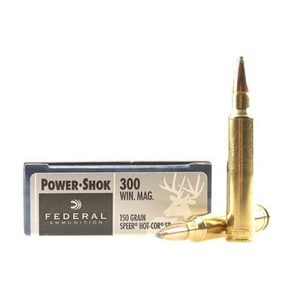 Federal PWRSHK 300WIN 150GR SP 20rds