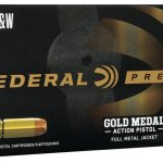 Federal Premium Gold Medal .40 SW 180 Grain 50-Rounds FNFMJ