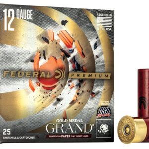 Federal Premium Gold Medal Grand Paper 12 GA #7.5-Shot 25-Rounds 2.75"