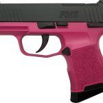 Sig Sauer P365 Pink 9mm 3.1" Barrel 10-Rounds Optics Ready Manual Safety
