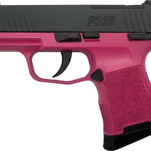 Sig Sauer P365 Pink 9mm 3.1" Barrel 10-Rounds Optics Ready Manual Safety