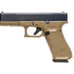 Glock 17 Gen 5 Flat Dark Earth / Black 9mm 4.49" Barrel 10-Rounds Mod 1 Frame