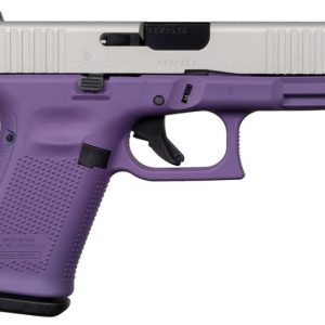 Glock 19 Gen 5 Purple 9mm 4.02" Barrel 15-Rounds Silver Slide - HANDGUNS - Miami Shooters Supply