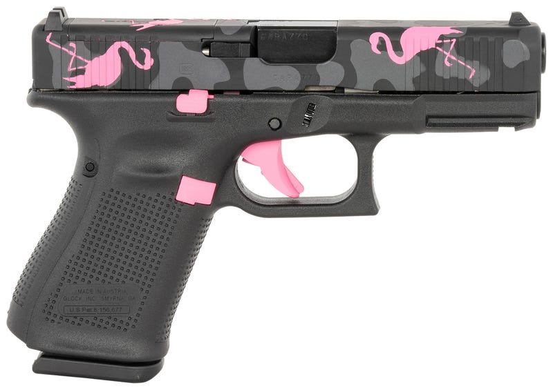 Glock 19 Gen 5 MOS "Miami Mingo" Black / Pink 9mm 4.02" Barrel 15-Rounds