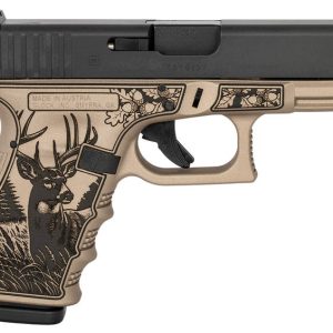 Glock 19 Gen3 "Trophy Buck" Tan 9mm 4.02" Barrel 15-Rounds