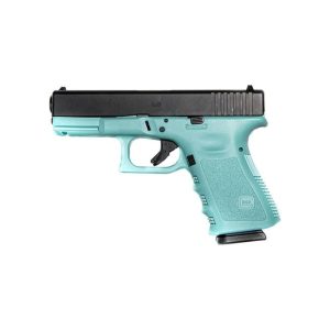 Glock 19 Gen5 Robin's Egg Blue 9mm 4.02" Barrel 15-Rounds - HANDGUNS - Miami Shooters Supply