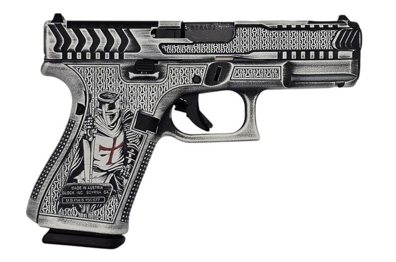 Glock 19 Gen5 MOS "Templar" White 9mm 4.02" Barrel 15-Rounds