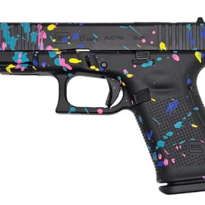 Glock 19 Gen5 "Splatter" 9mm 4.02" Barrel 15-Rounds