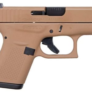 Glock 42 Dark Earth .380 ACP 3.2" Barrel 6-Rounds - HANDGUNS - Miami Shooters Supply