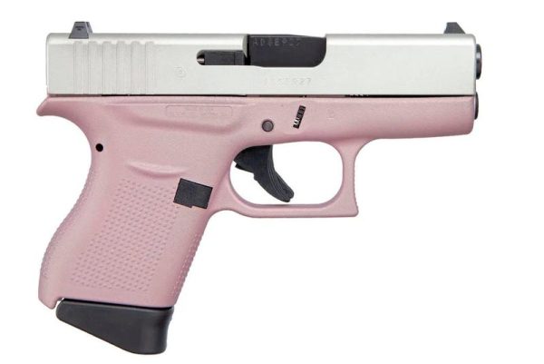 Glock 43 Pink / Aluminum 9mm 3.4" Barrel 6-Rounds
