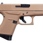 Glock 43 USA Dark Earth 9mm 3.4" Barrel 6-Rounds