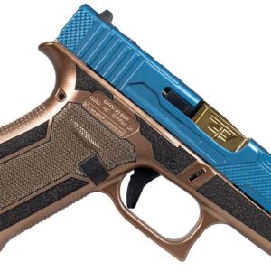 Glock 43X "Blue Hush" Blue / Brown 9mm 3.4" Barrel 10-Rounds