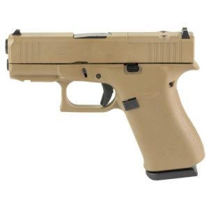 Glock 43X M.O.S Skydas Flat Dark Earth 9mm 3.4" Barrel 10-Rounds