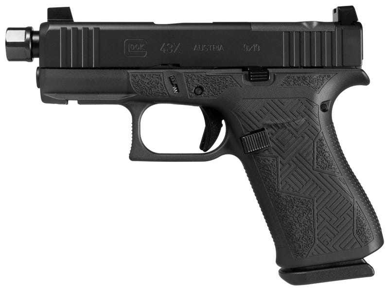 Glock 43X MOS Tactical Blackout 2 9mm 3.9" Threaded Barrel 10-Rounds