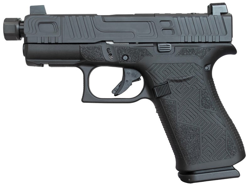 Glock 43X MOS Tactical Blackout 9mm 3.9" Threaded Barrel 10-Rounds