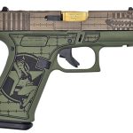 Glock 43X MOS "Bomber" OD Green 9mm 3.4" Barrel 10-Rounds