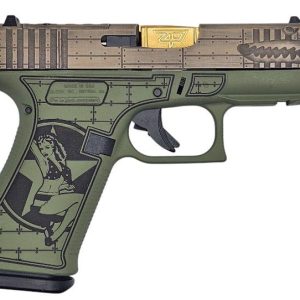 Glock 43X MOS "Bomber" OD Green 9mm 3.4" Barrel 10-Rounds