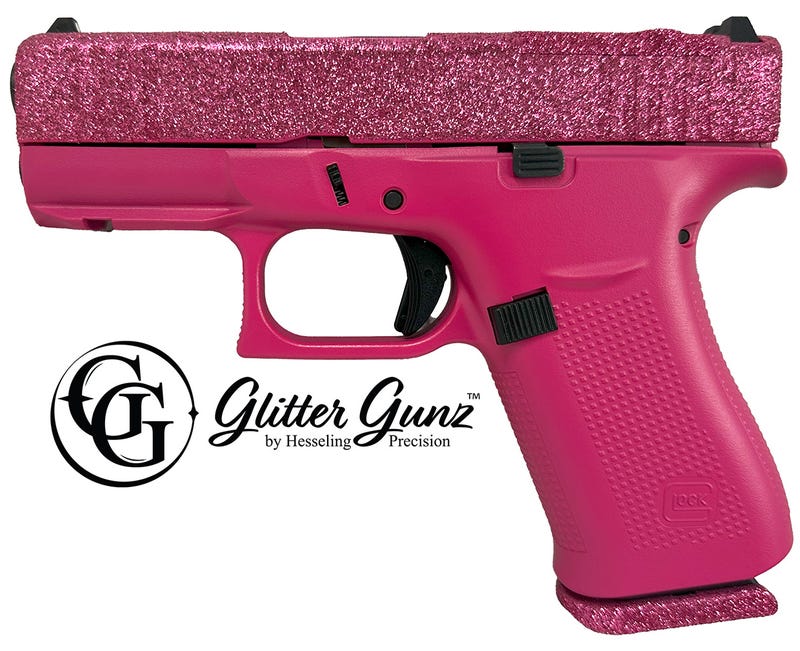 Glock 43X MOS "Crush" Pink 9mm 3.4" Barrel 10-Rounds