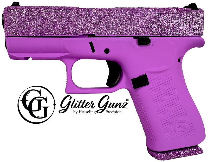 Glock 43X MOS "Lux" Pink 9mm 3.4" Barrel 10-Rounds