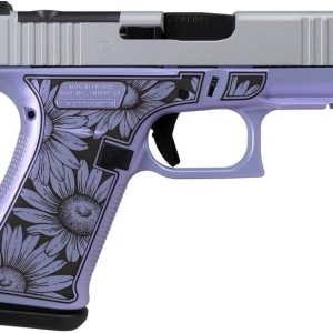 Glock 43X MOS Miss Daisy Purple / Silver 9mm 3.4" Barrel 10-Rounds