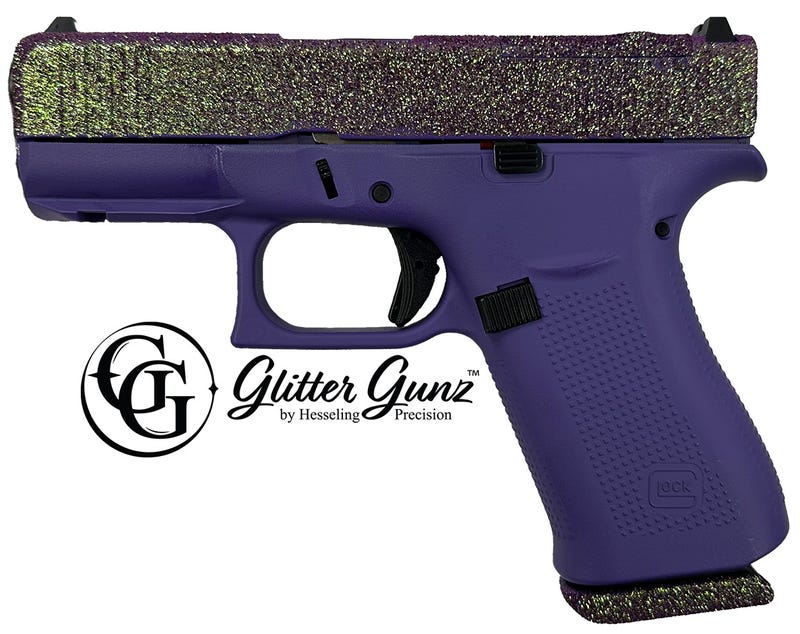Glock 43X MOS Purple Joker 9mm 4.02" Barrel 10-Rounds