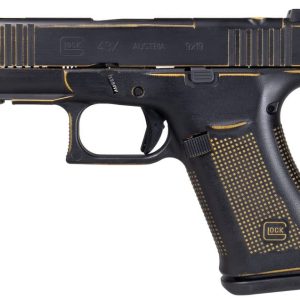 Glock 43X MOS "Stinger" Black / Yellow 9mm 3.4" Barrel 10-Rounds