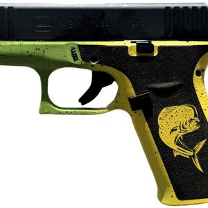 Glock 43X "Mahi" Yellow / Green 9mm 3.4" Barrel 10-Rounds
