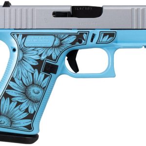 Glock 43X Miss Daisy Blue / Silver 9mm 3.4" Barrel 10-Rounds