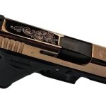 Glock 43X Rose Gold Filigree 9mm 3.4" Barrel 10-Rounds