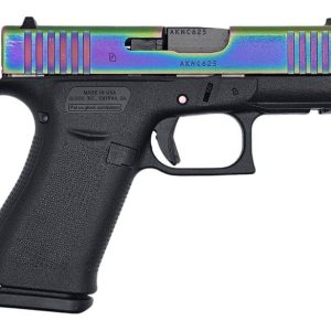 Glock 43X Rainbow / Black 9mm 3.4" Barrel 10-Rounds