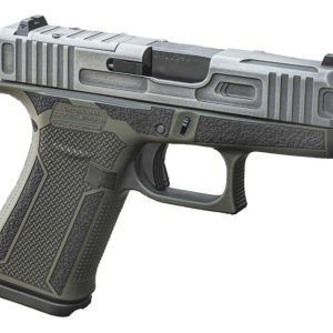 Glock 43x MCFLY Distressed OD Green / Silver 9mm 3.4" Barrel 10-Rounds