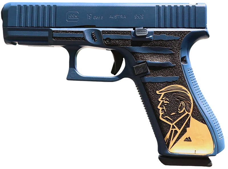 Glock 45 Gen5 MOS Trump Presidential Blue 9mm 4.02" Barrel 17-Rounds