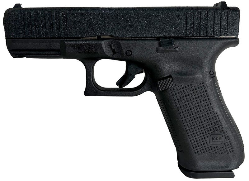 Glock 45 Gen5 Gun Grit Glitter 9mm 4.02" Barrel 17-Rounds