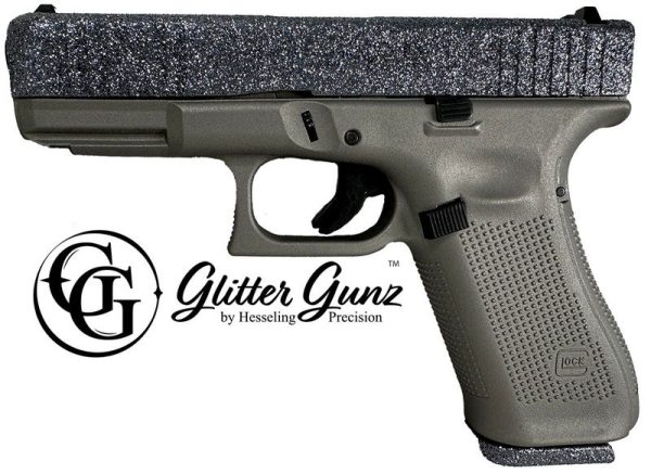 Glock 45 Gen5 Grey Glitter 9mm 4.02" Barrel 17-Rounds