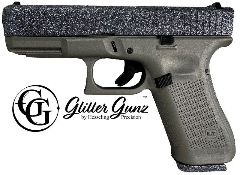 Glock 45 Gen5 Grey Glitter 9mm 4.02" Barrel 17-Rounds