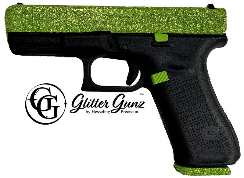 Glock 45 Gen5 Zombie Green Glitter 9mm 4.02" Barrel 17-Rounds