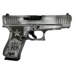Glock 48 Custom "Texas Silver" 9mm 4.17" Barrel 10-Rounds