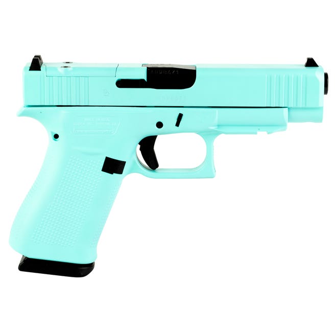 Glock 48 Gen5 MOS Robin's Egg Blue 9mm 4.17" Barrel 10-Rounds
