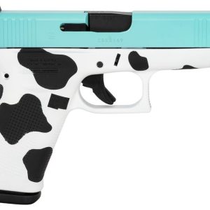 Glock 48 Gen5 Tiffany Blue / Cow Print 9mm 4.17" Barrel 10-Rounds