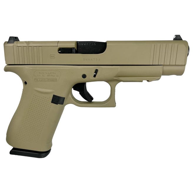 Glock 48 MOS Custom Flat Dark Earth 9mm 4.17" Barrel 10-Rounds
