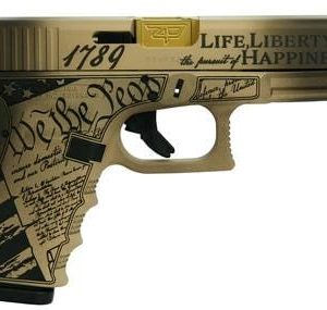 Glock Constitution Model G19 Gen 3 Engraved 9mm 4.6" Barrel 15-Rounds