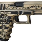 Glock G17 Gen5 Battlefield Cross Tan 9mm 4.49" Barrel 17-Rounds