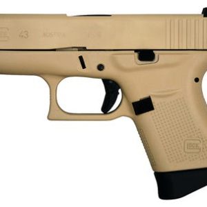 Glock 43 Dusk 9mm 3.39-inch 6rd - HANDGUNS - Miami Shooters Supply